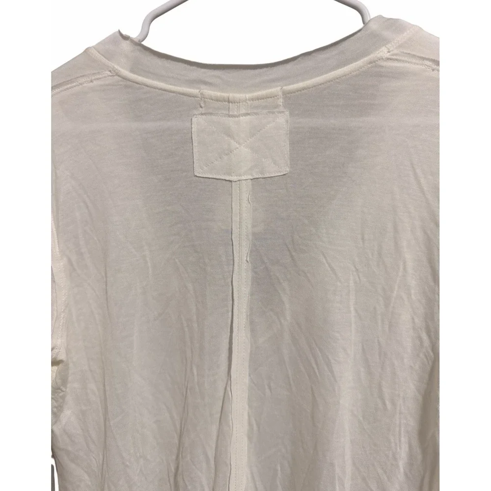 Free People We the Free Fresh & Clean Long Sleeve Top Ivory‎ Women's Size Small